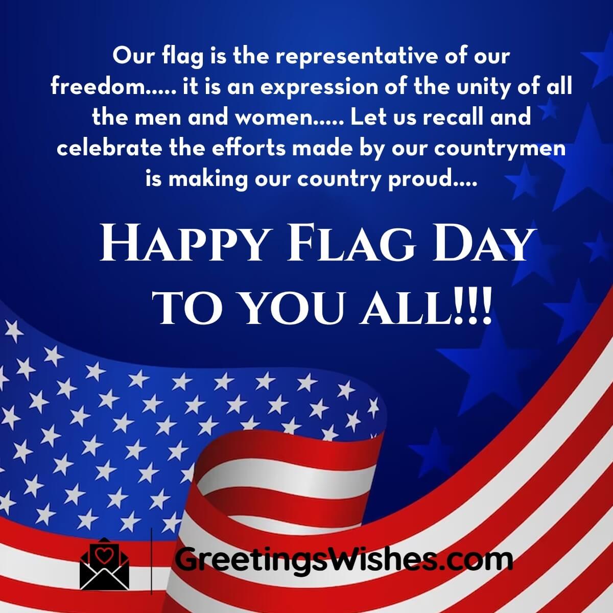 U.S.A. Flag Day Messages, Quotes ( 14th June ) Greetings Wishes