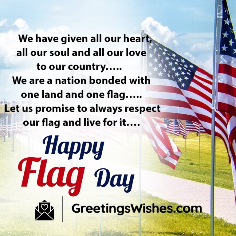 U.S.A. Flag Day Messages, Quotes ( 14th June ) - Greetings Wishes