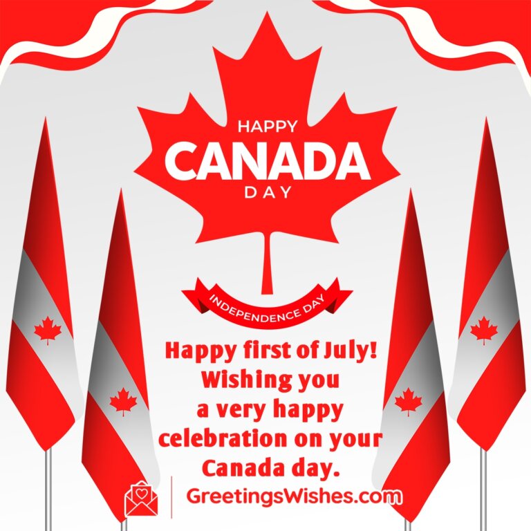 Canada Day Wishes Messages (1st July) - Greetings Wishes