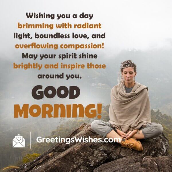 Spiritual Good Morning Wishes Messages - Greetings Wishes