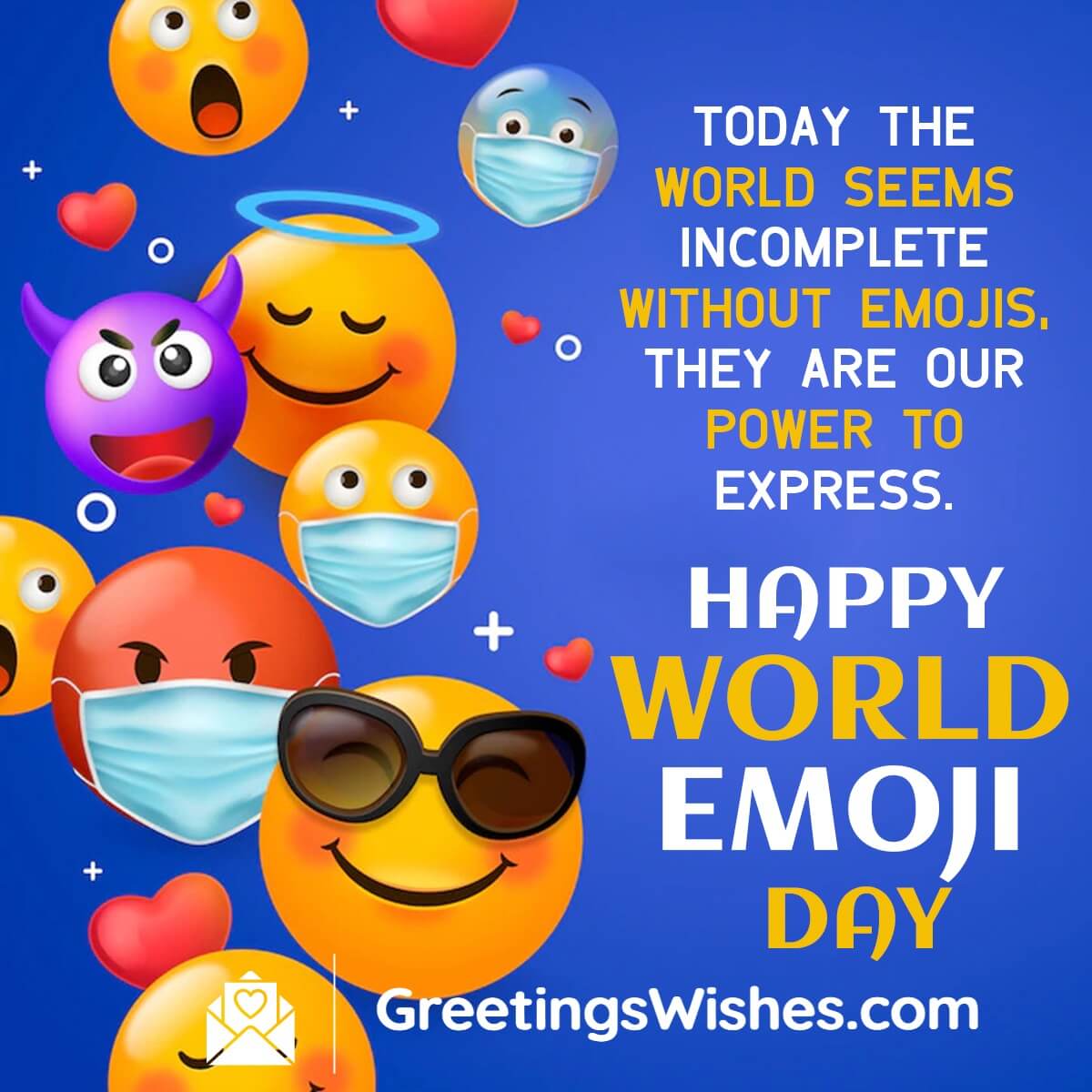 World Emoji Day Greetings Messages