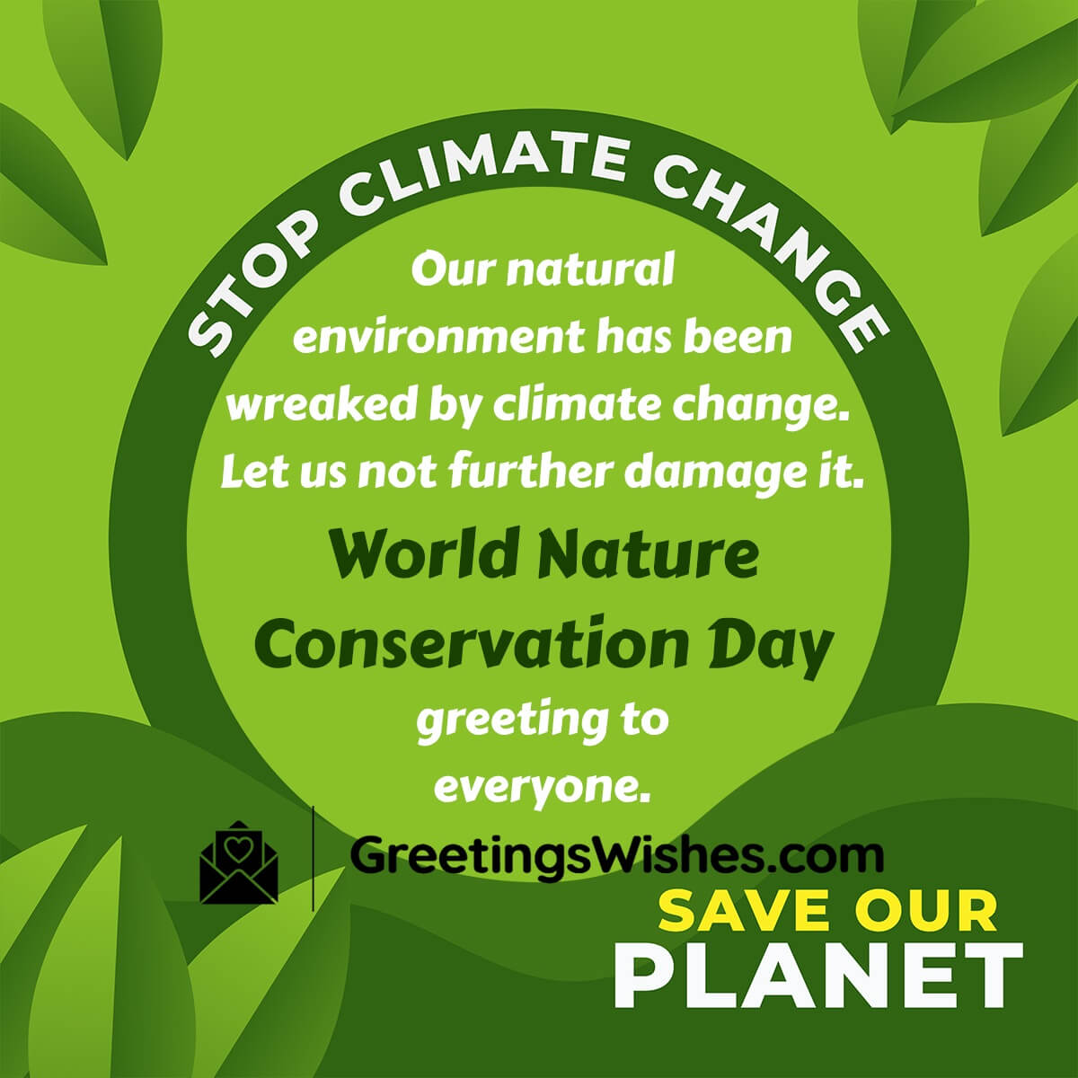 World Nature Conservation Day Quotes