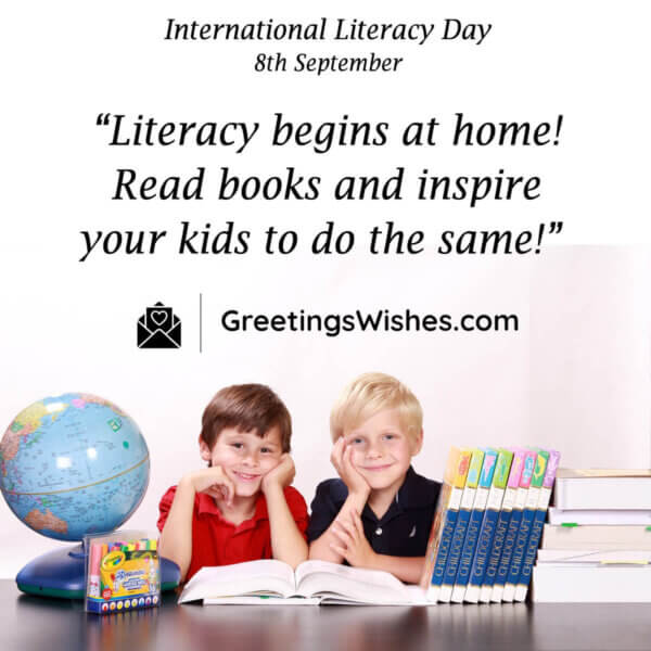 International Literacy Day (8th September) - Greetings Wishes