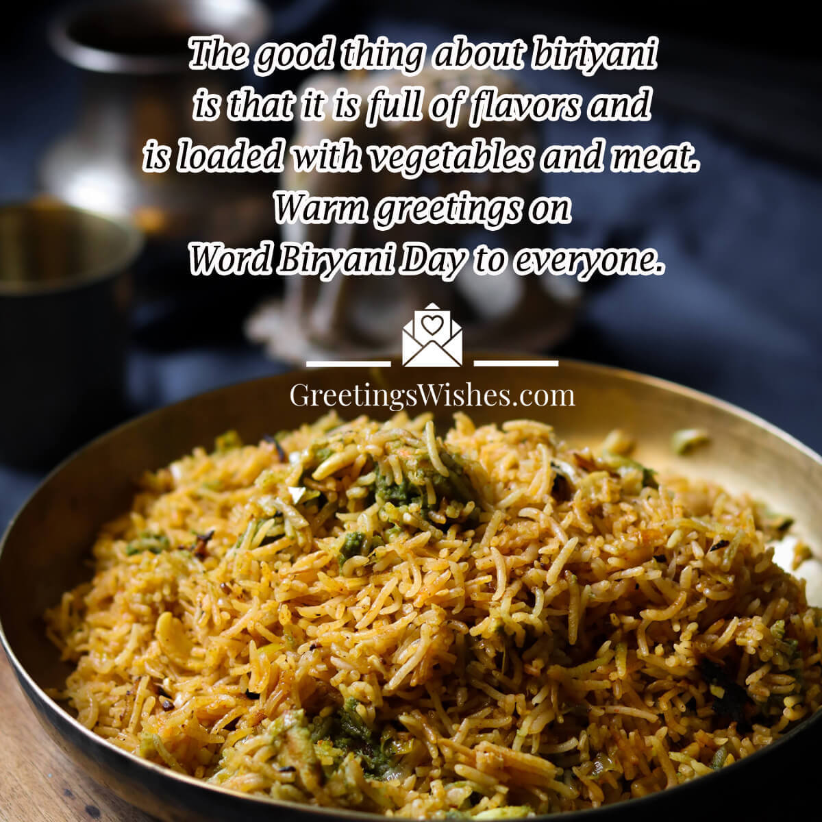 World Biryani Day Greetings