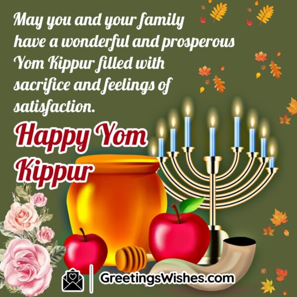 Yom Kippur Wishes Messages 24th September Greetings Wishes   Happy Yom Kippur Greetings 600x600 