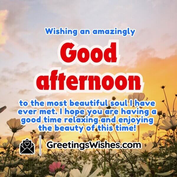 Good Afternoon Wishes - Greetings Wishes