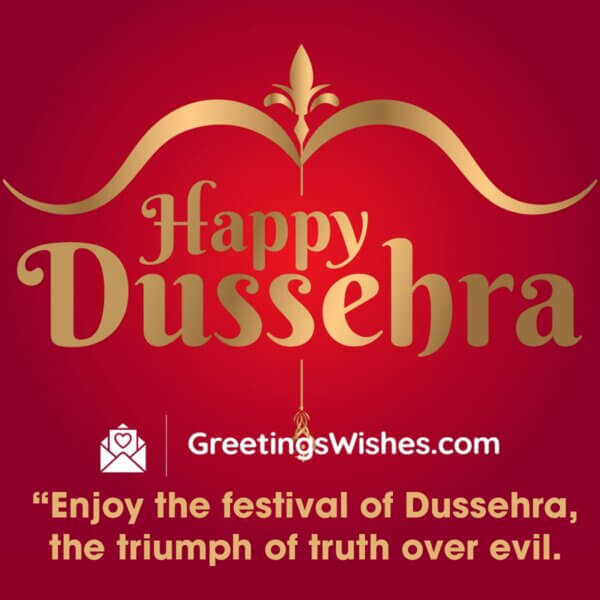 Dussehra Wishes Messages ( 12 October ) - Greetings Wishes