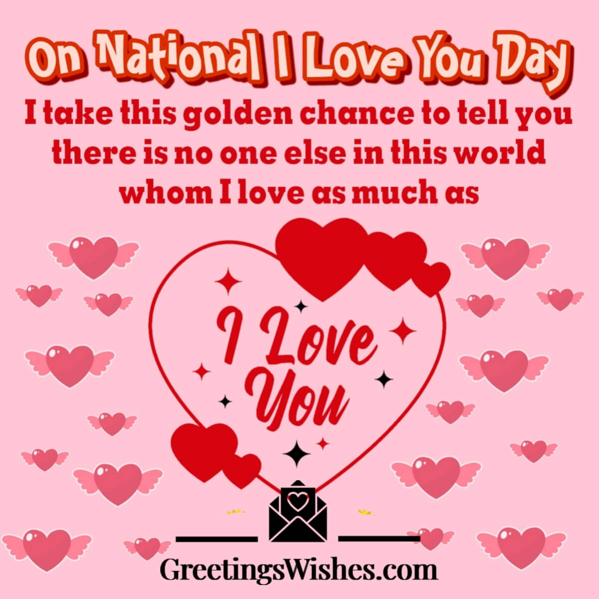 National I Love You Day Messages Wishes 14 October Greetings Wishes