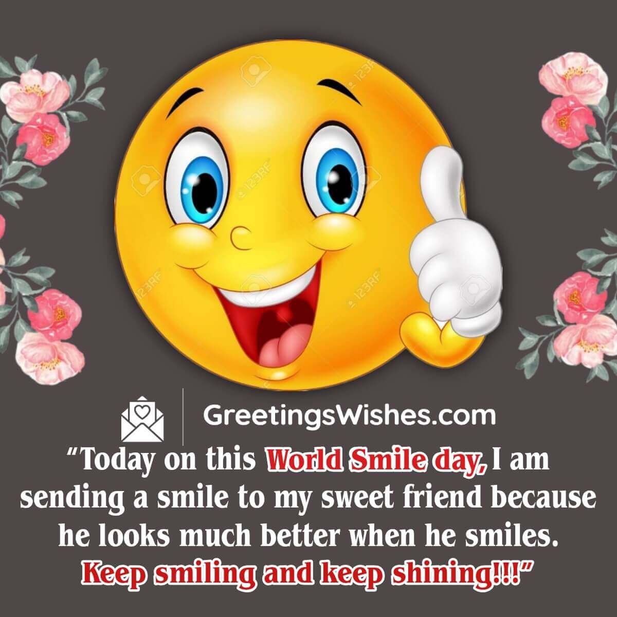 World Smile Day Wishes