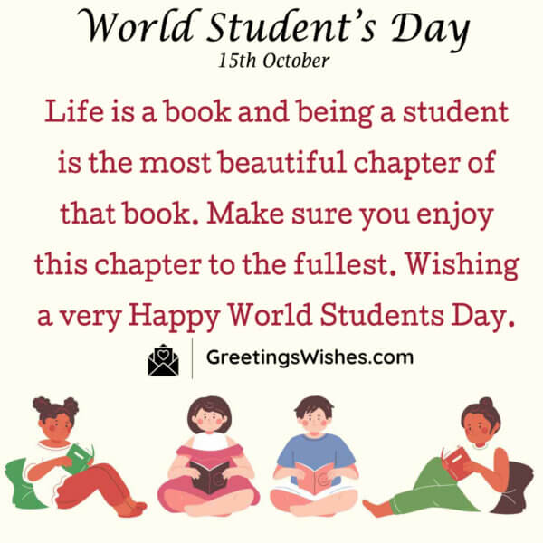 World Student’s Day Wishes (15th October) - Greetings Wishes