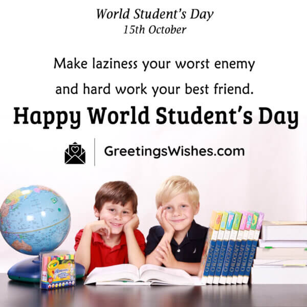 World Student’s Day Wishes (15th October) - Greetings Wishes