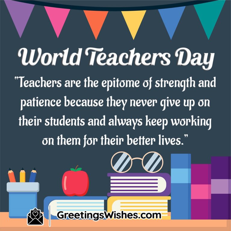 World Teachers Day Wishes Messages (5 October) - Greetings Wishes