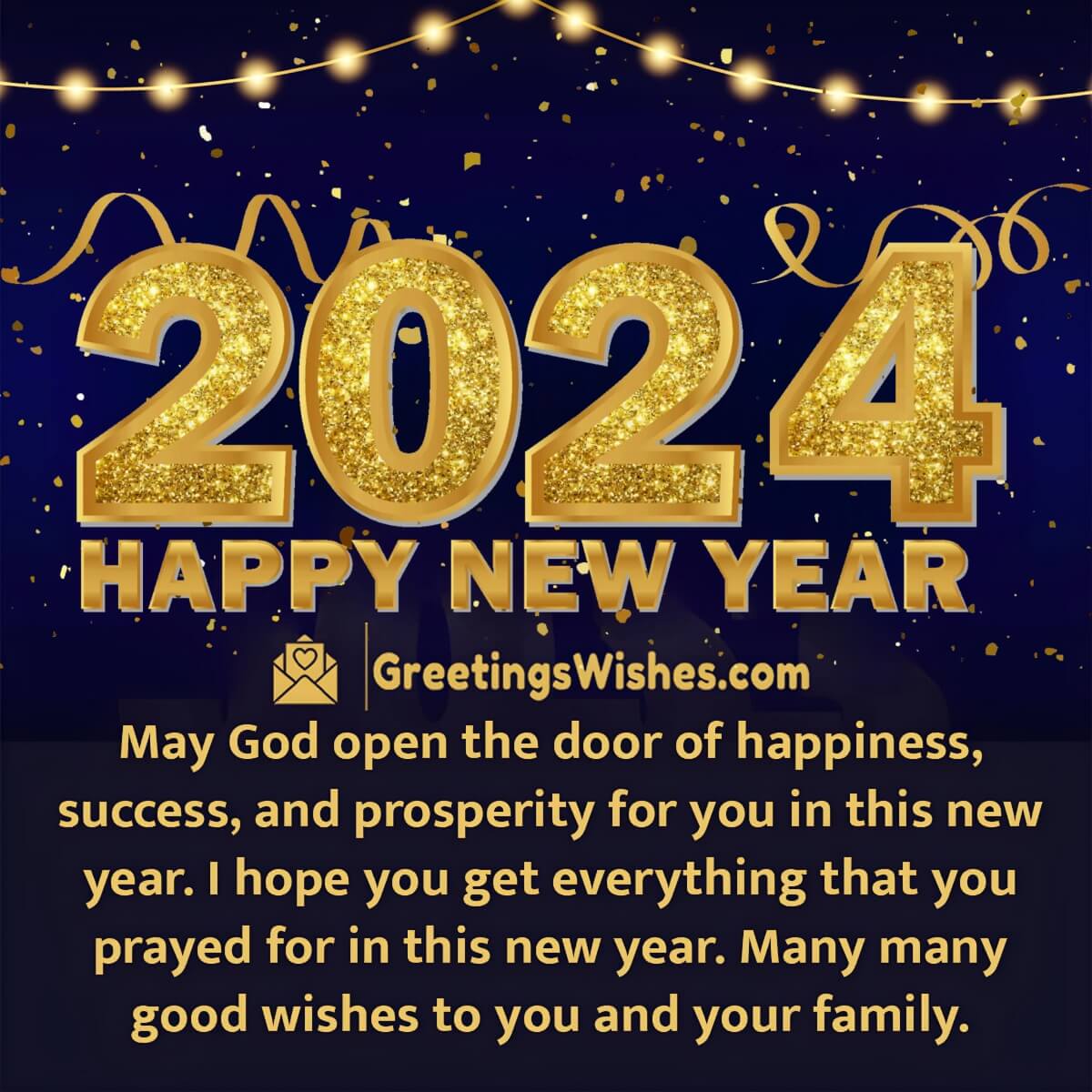 Happy 2024 New Year Wishes Messages - Greetings Wishes