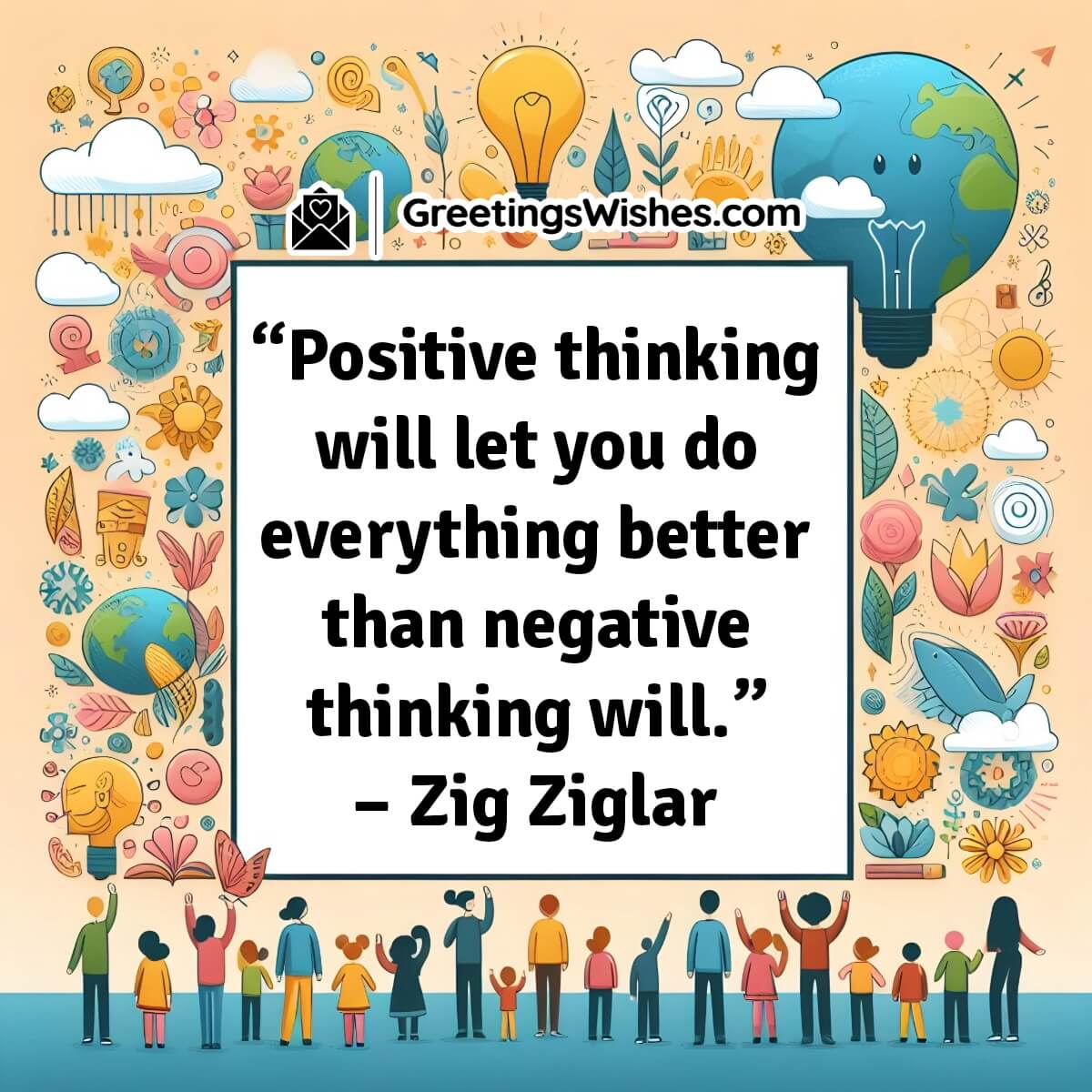 Positive Thinking Day Quotes