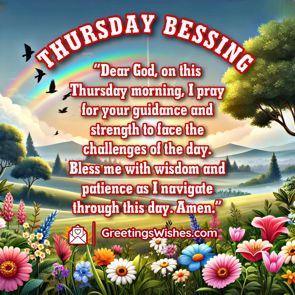 Thursday Prayers And Blessings