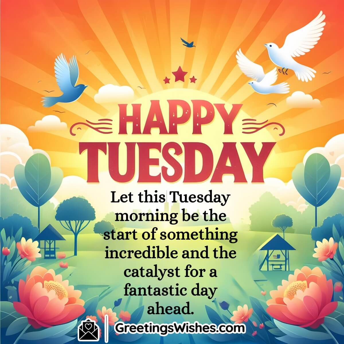 Tuesday Morning Wishes - Greetings Wishes