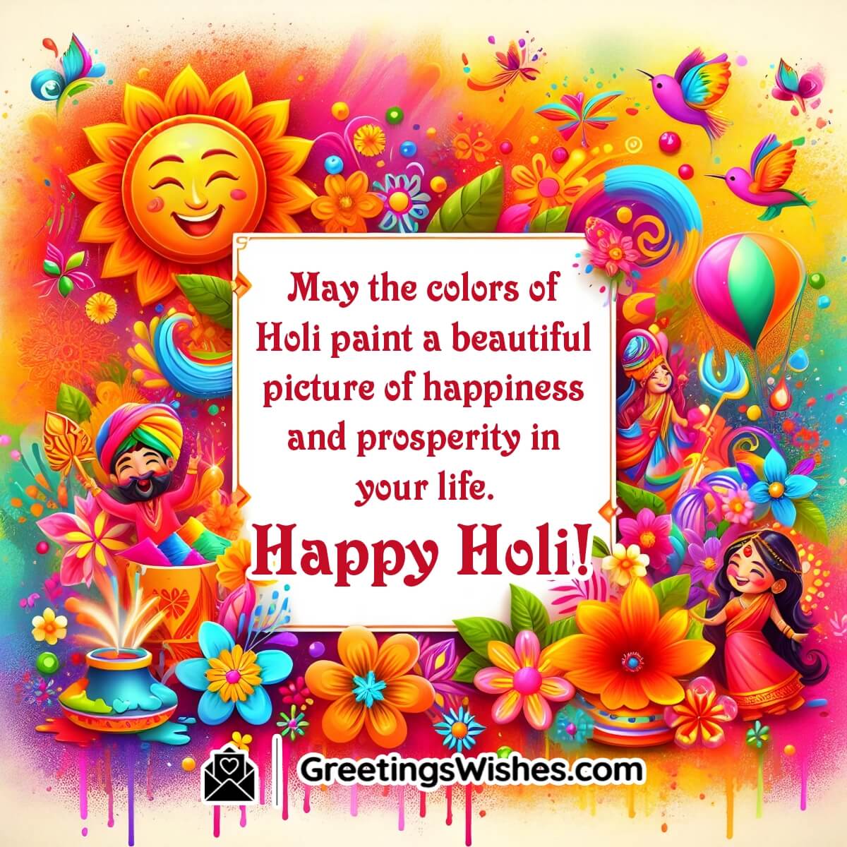 Happy Holi Message