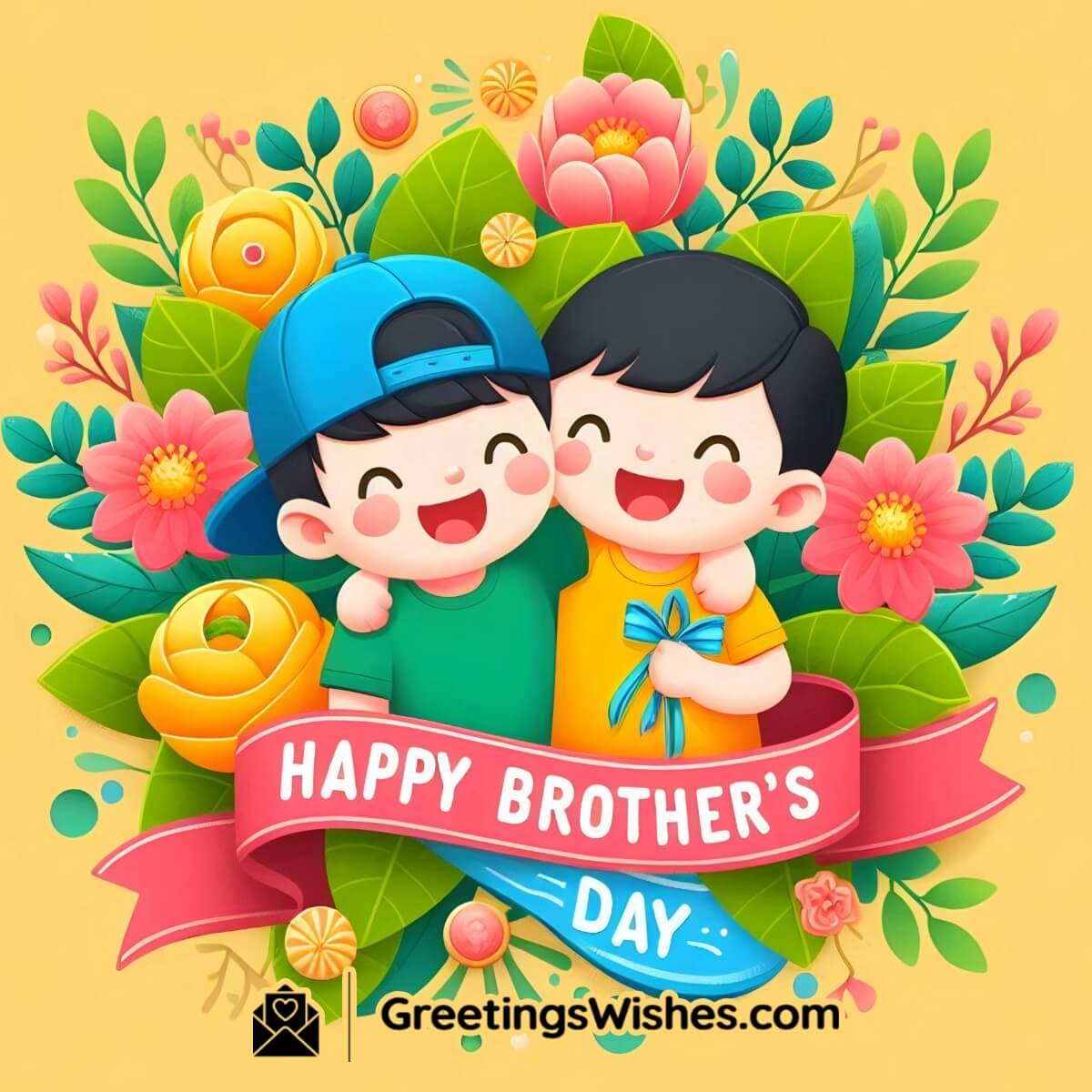 Happy Bond Of Brothers