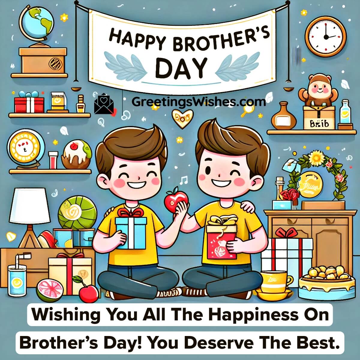 Happy Brother’s Day Wish Image