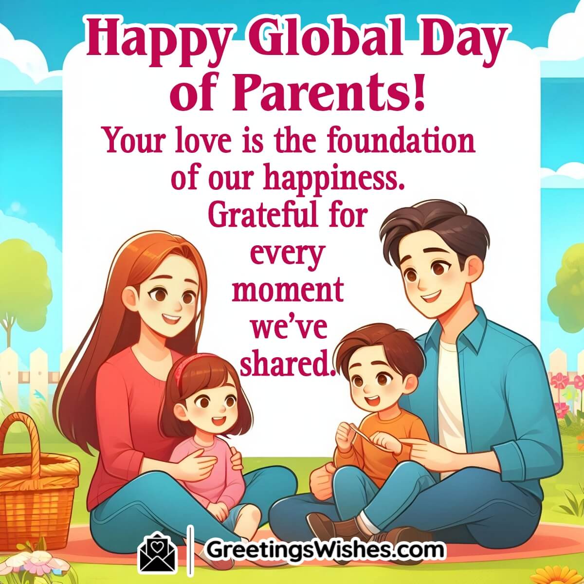 Happy Global Day Of Parents Image