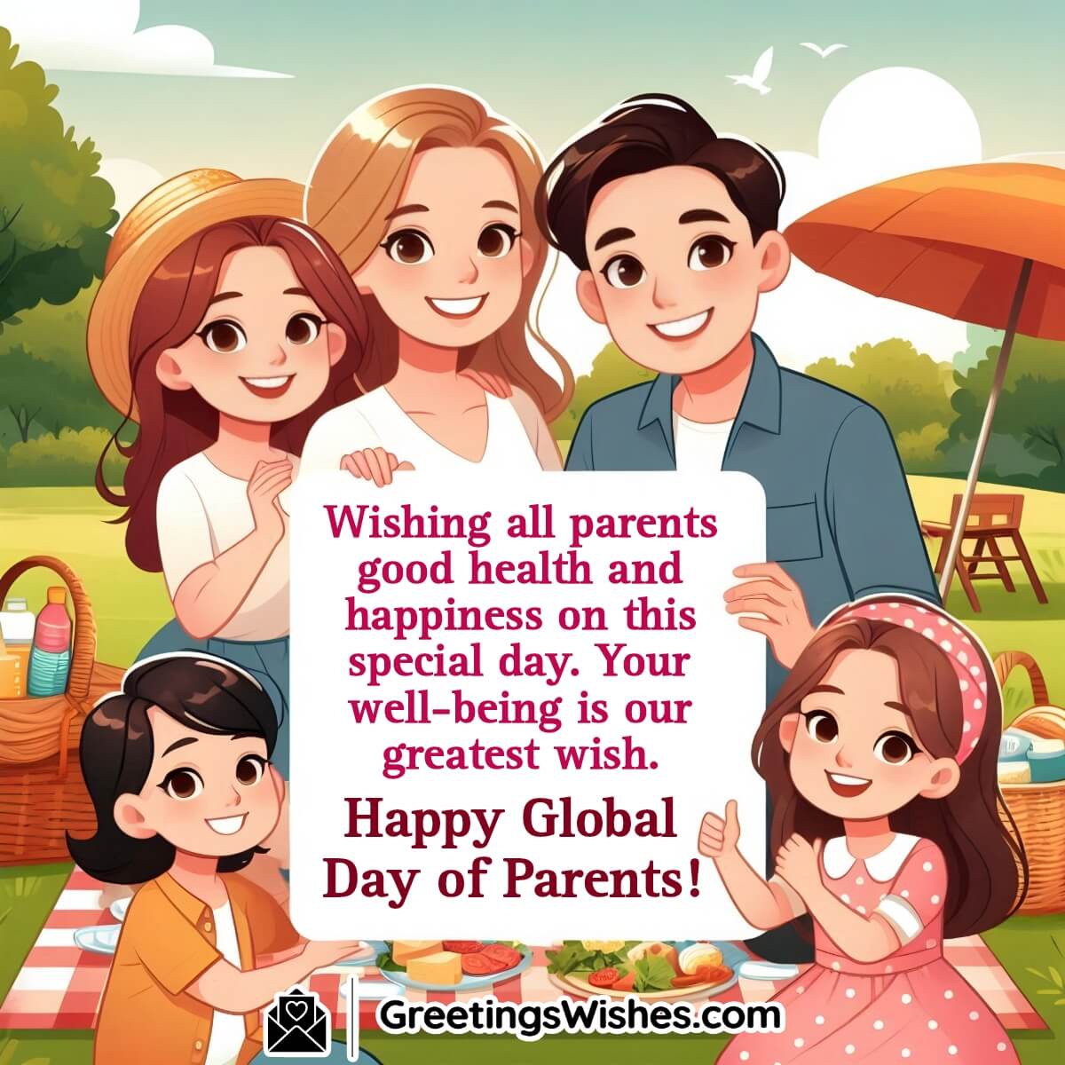 Wishing All Parents Happy Global Day Of Parents