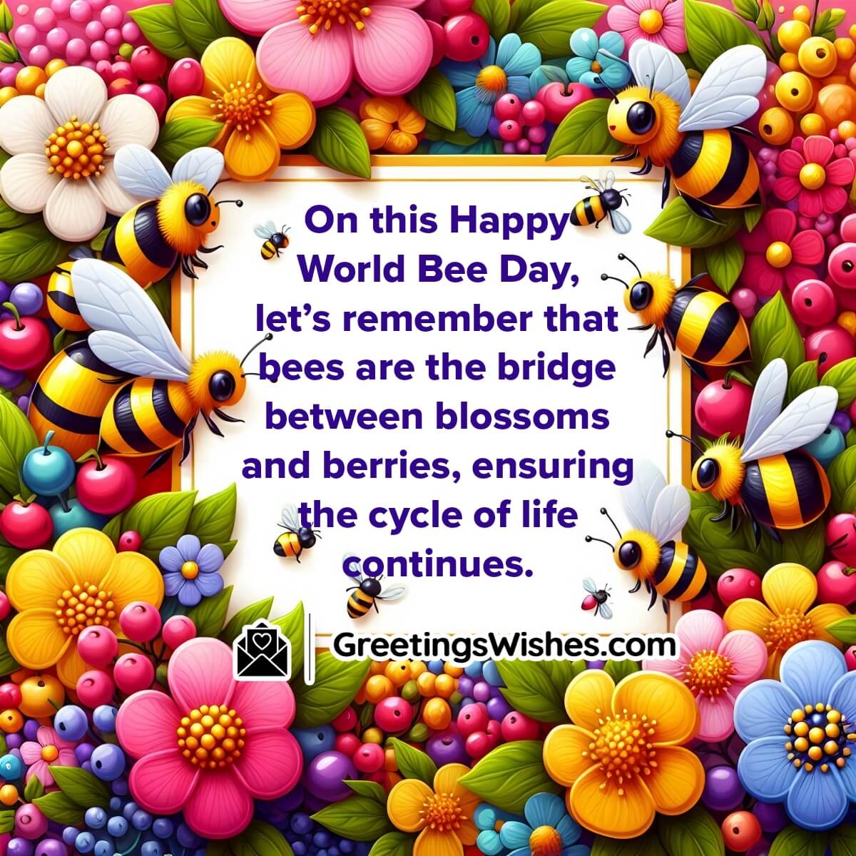 World Bee Day Quote