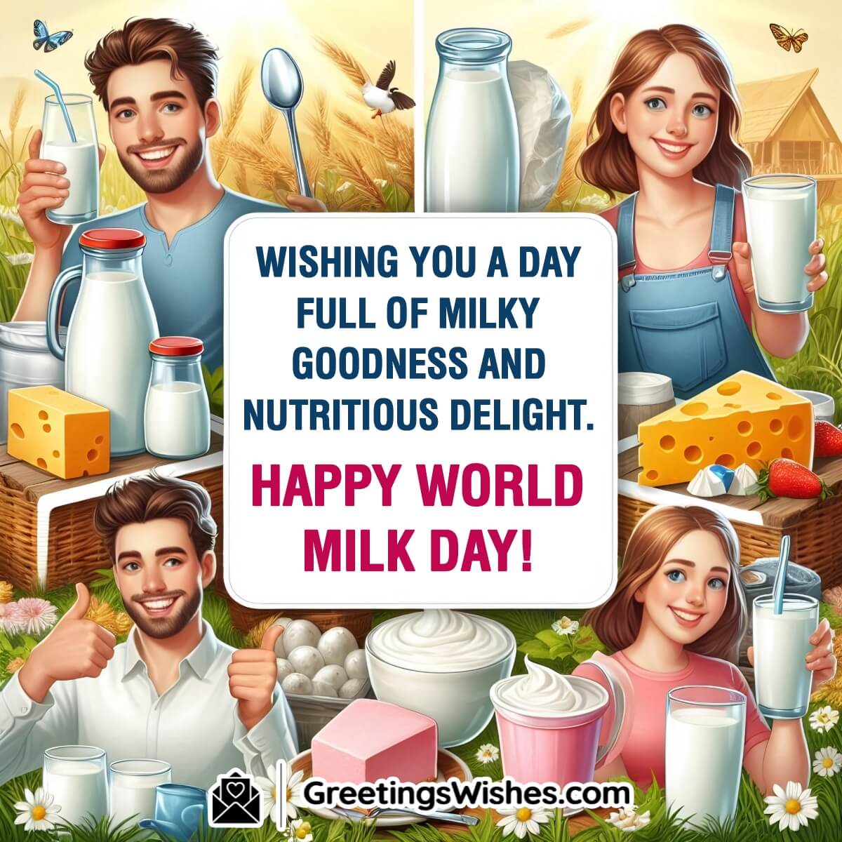 World Milk Day Wishes Messages (1st June)