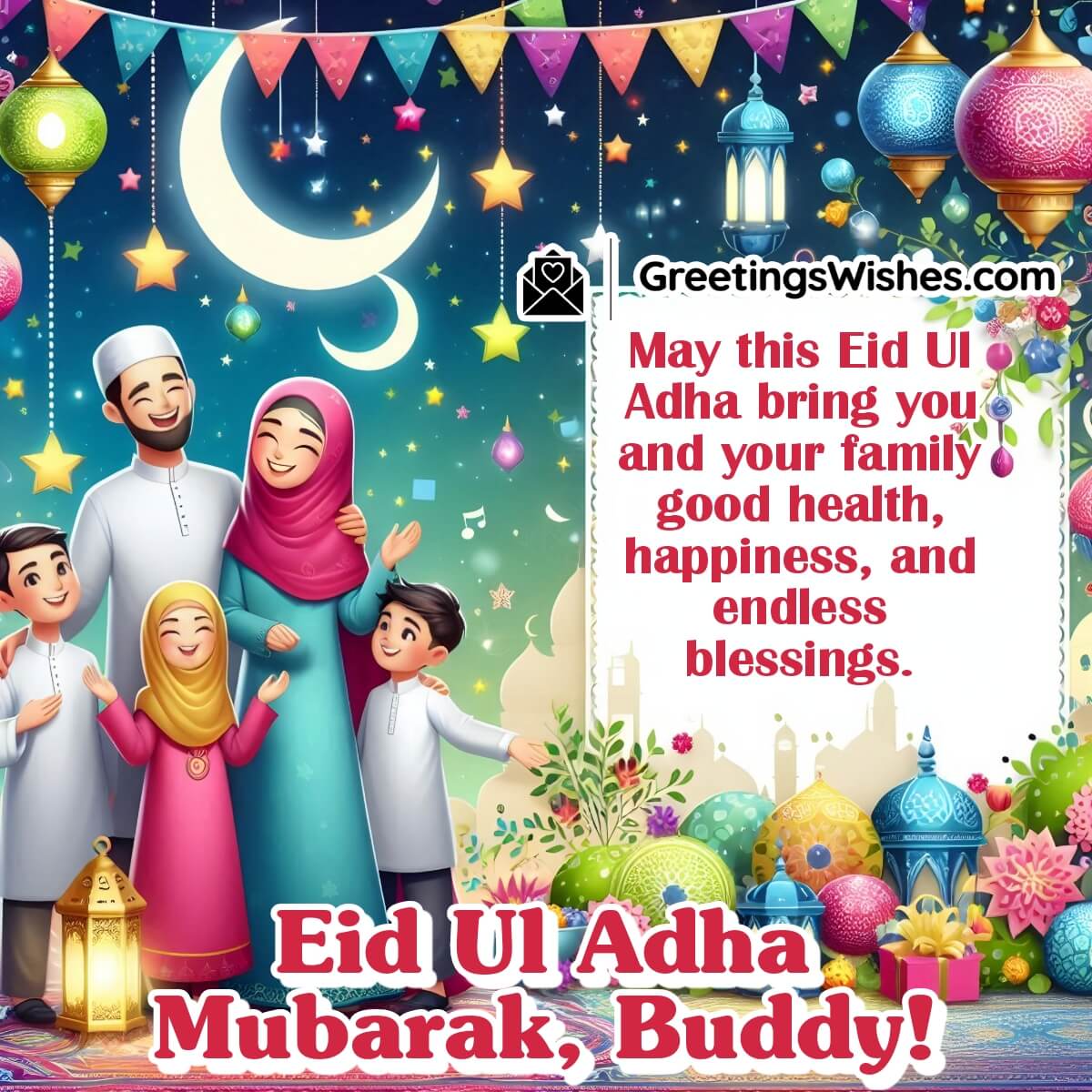 Eid Ul Adha Wish For Friend