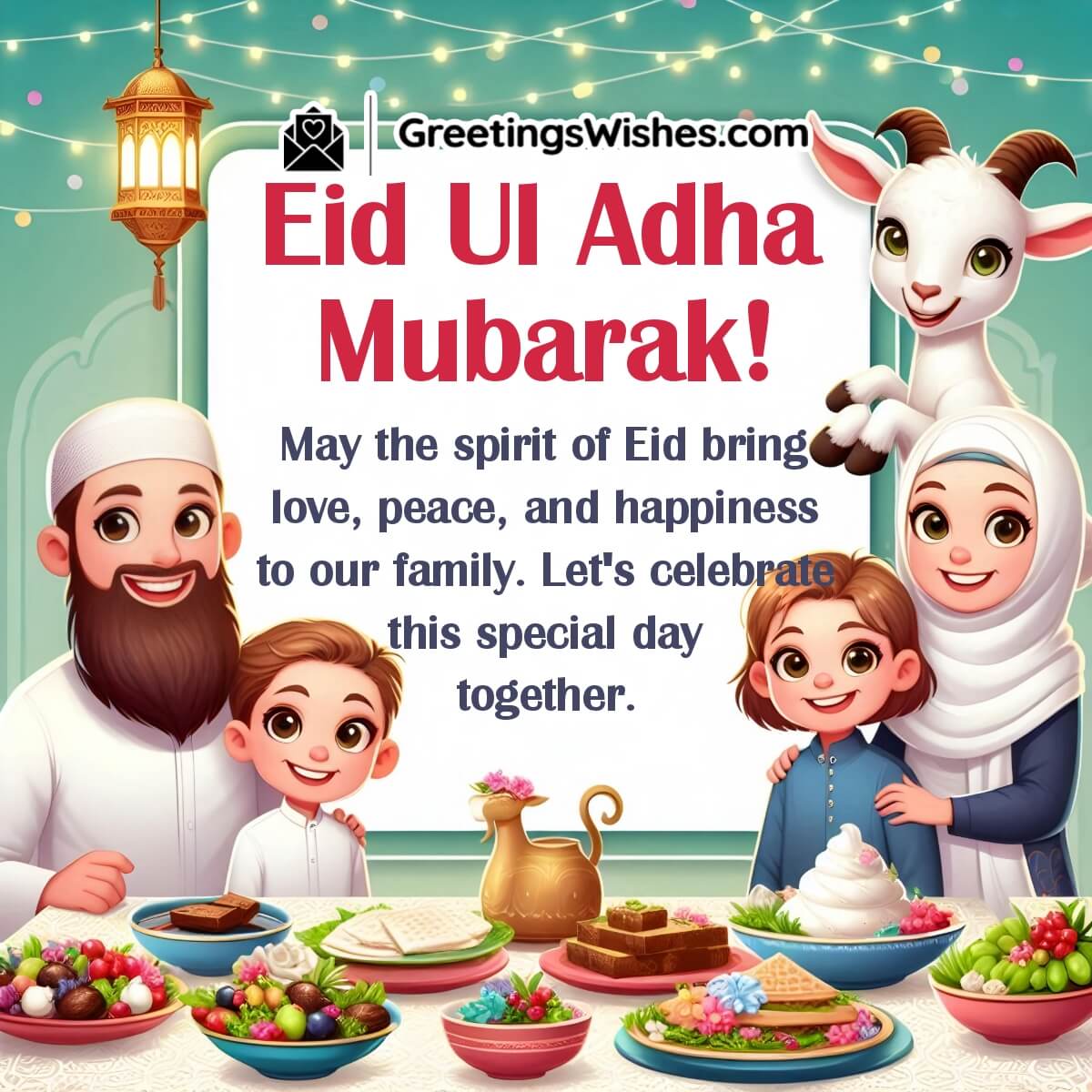 Eid Ul Adha Wishes For Family