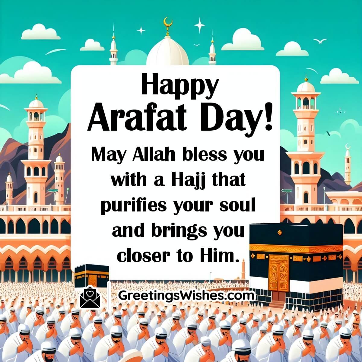 Happy Arafat Day Blessings