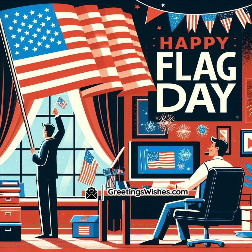 Happy Flag Day Image Of Liberty