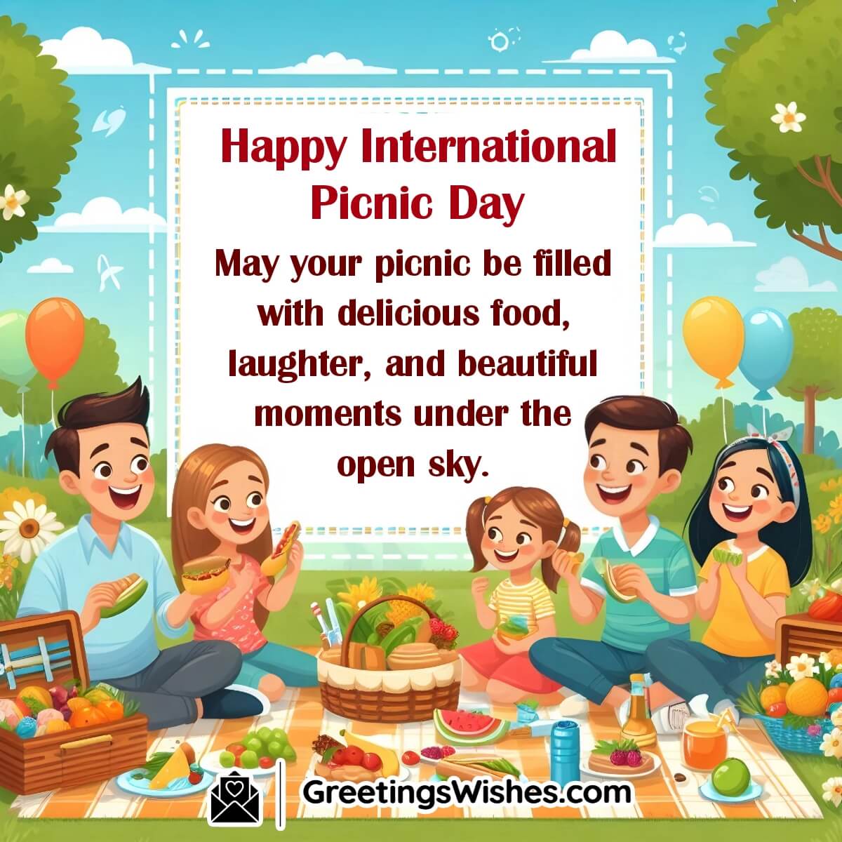 Happy International Picnic Day Wishes