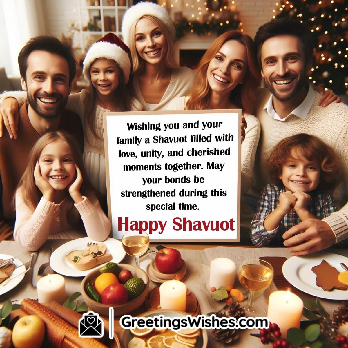 Happy Shavuot Family Gathering Wish