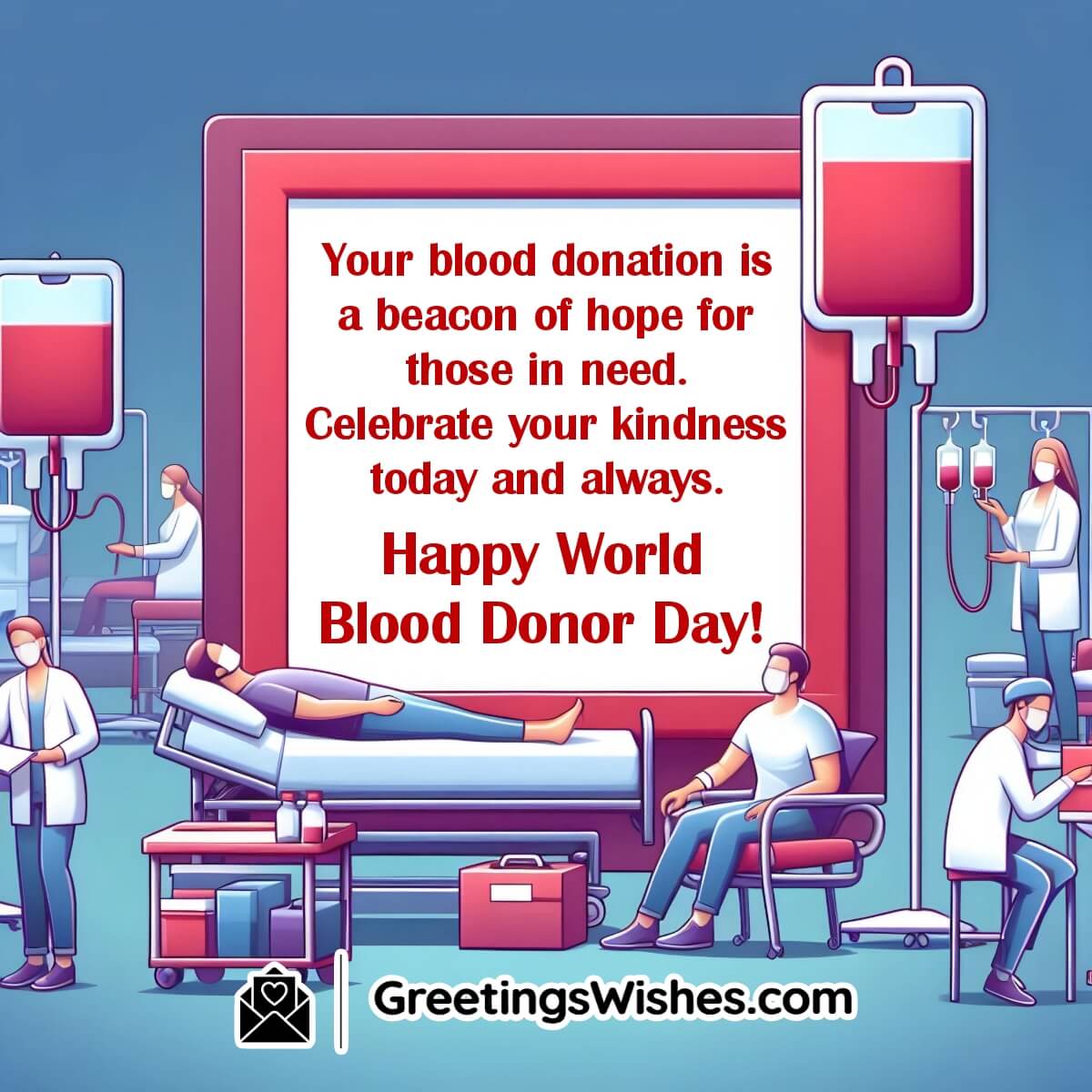 Happy World Blood Donor Day Messages