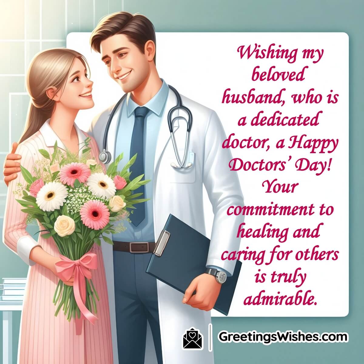 National Doctors’ Day Wishes For Husband