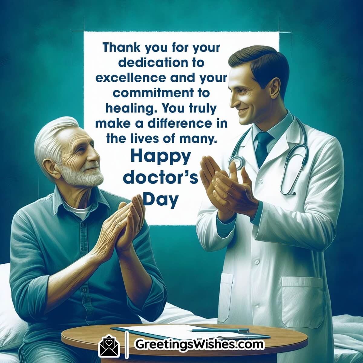 Thank You Message For Doctors Day