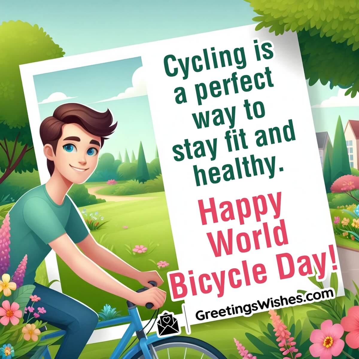 World Bicycle Day Messages
