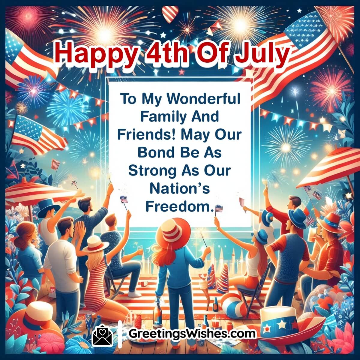 4th Of July Day Wishes For Friends And Family