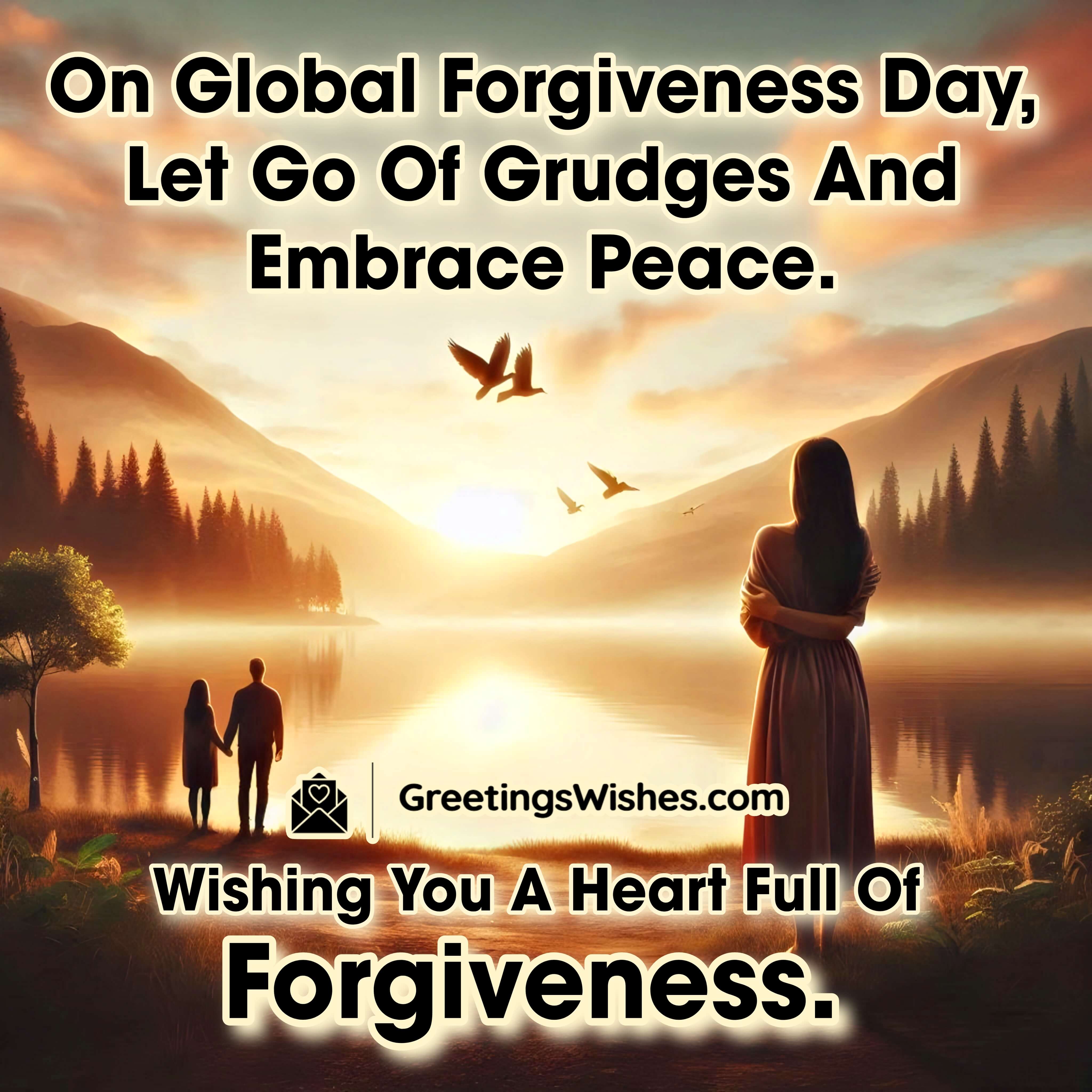 Global Forgiveness Day Wishes