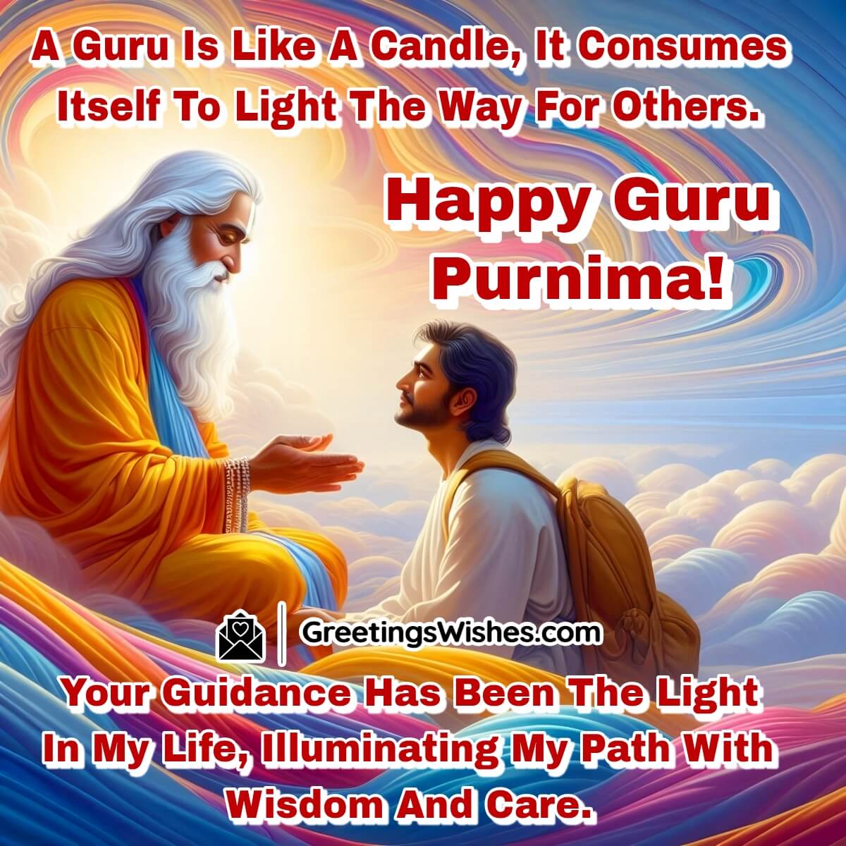 Happy Guru Purnima Quote Wish