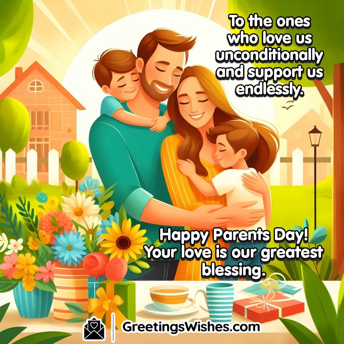 Happy Parents Day Blessed Message