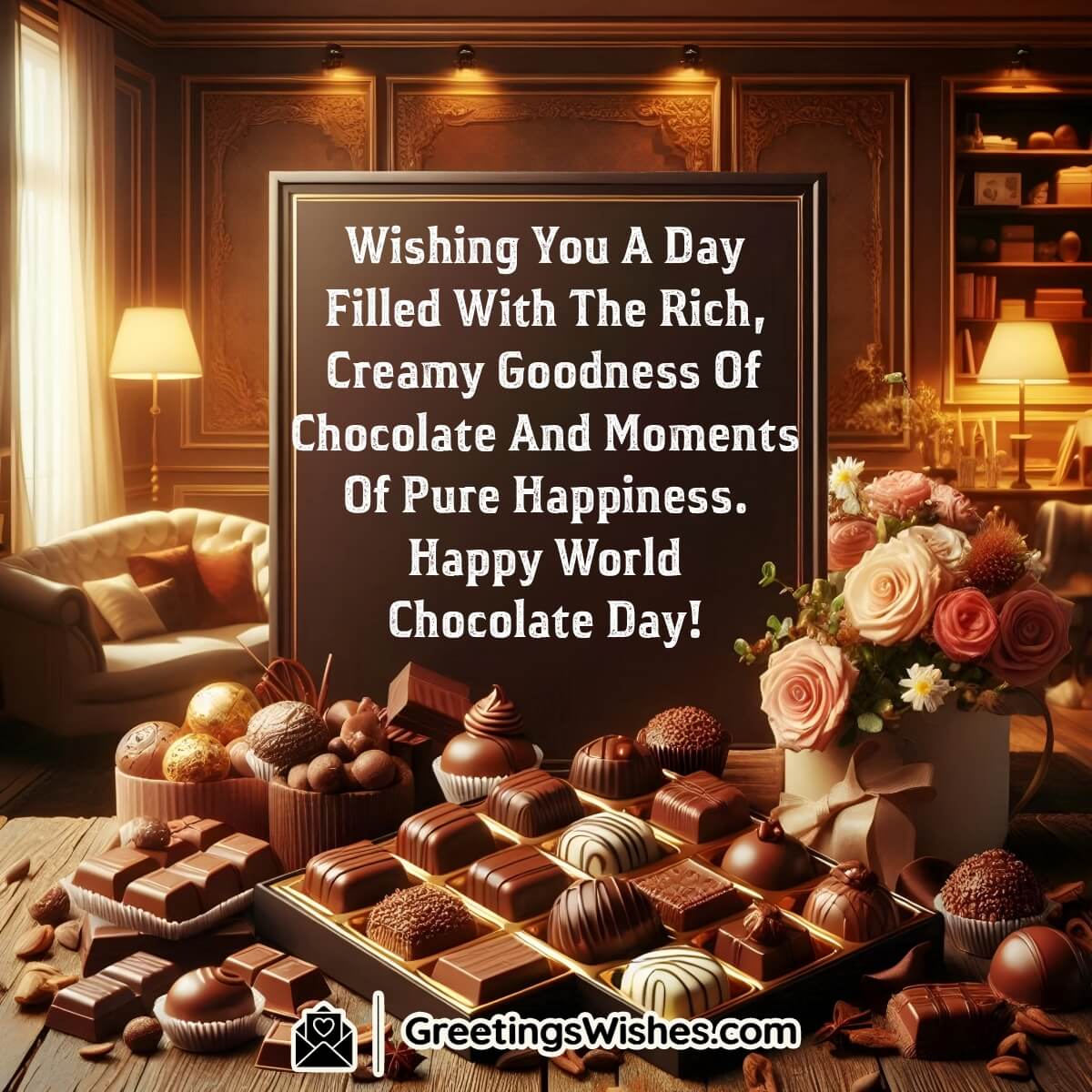 Happy World Chocolate Day Message