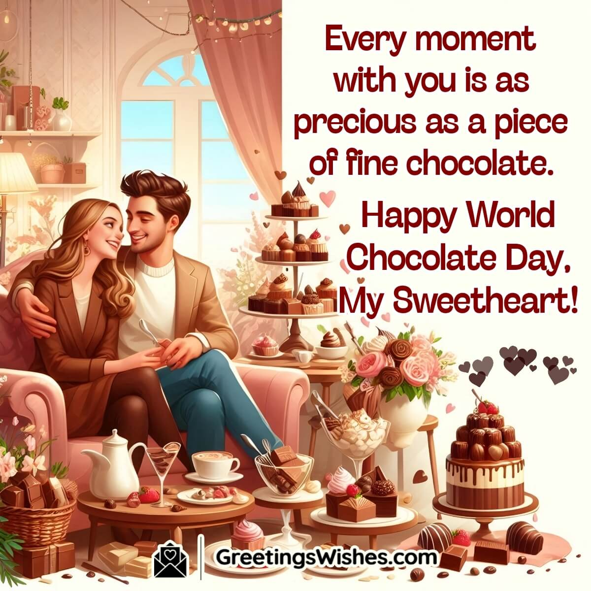 Happy World Chocolate Day Sweetheart