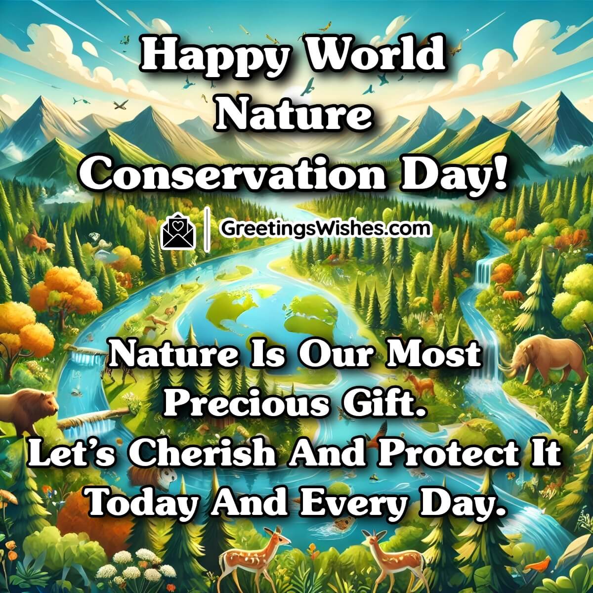 Happy World Nature Conservation Day Message