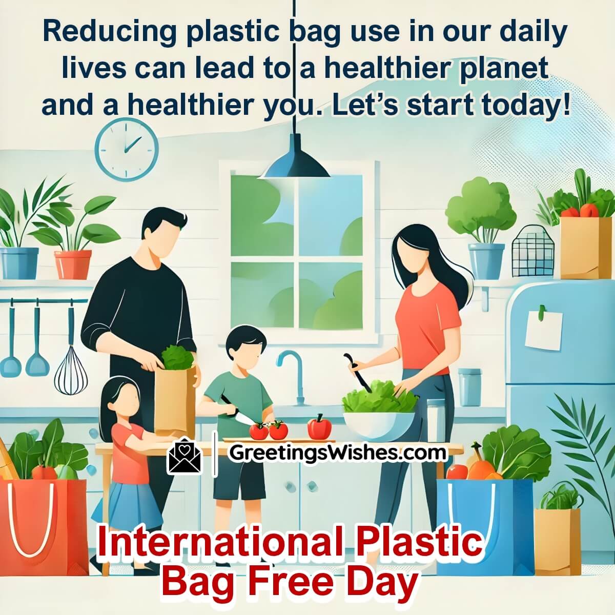 International Plastic Bag Free Day Messages