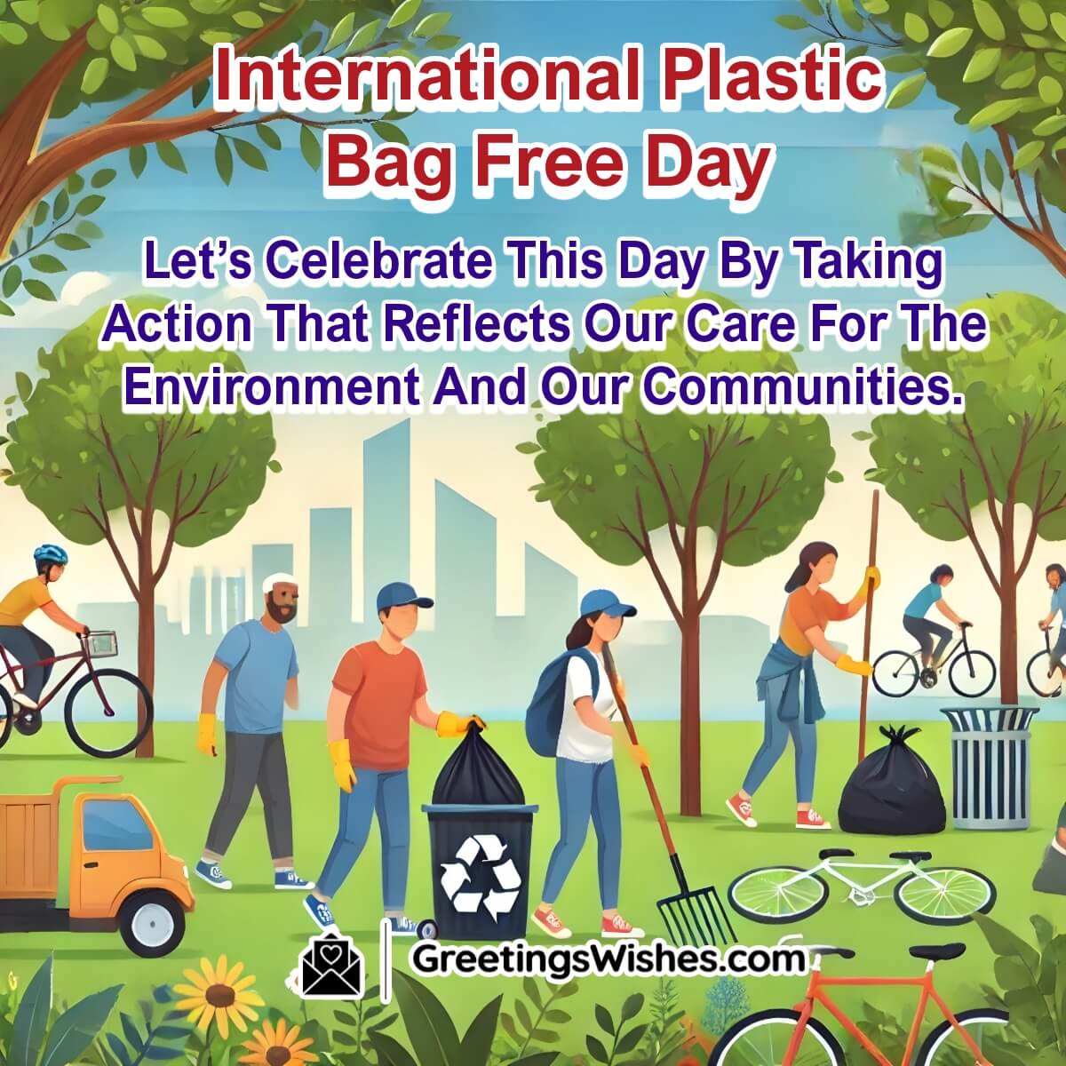 International Plastic Bag Free Day Wish