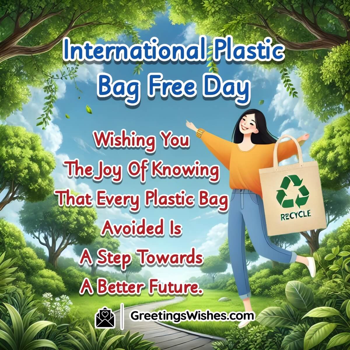 International Plastic Bag Free Day Wishes