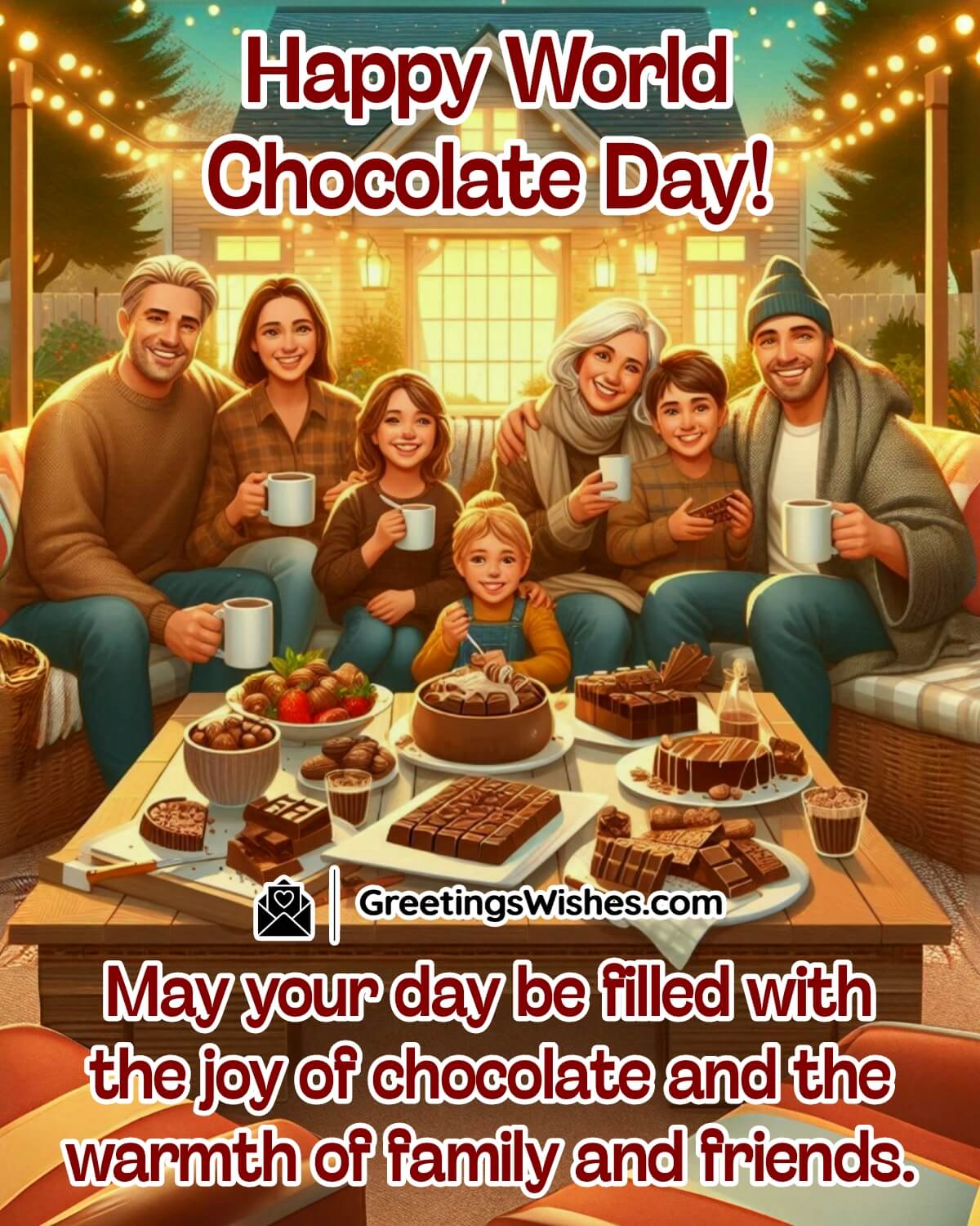 World Chocolate Day Wish For Friends And Family