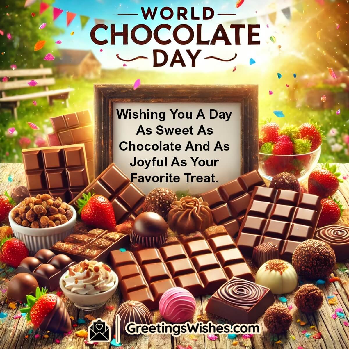 World Chocolate Day Wish