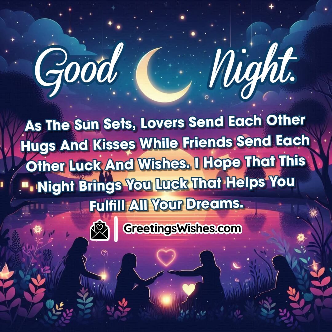 Good Night Message To Friend